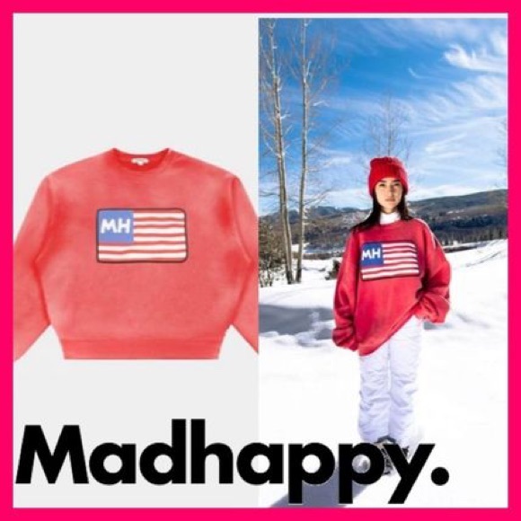 Madhappy flag sweatshirt Clearance